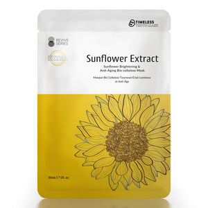 Timeless Truth Sunflower Brightening & Anti Aging Bio Cellulose Mask - Gallaghers on the Green