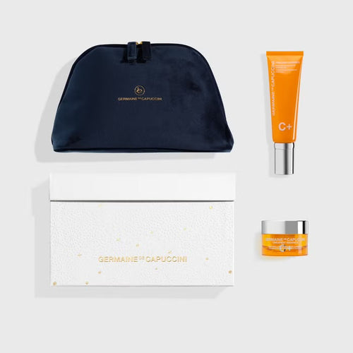 Germaine de Capuccini Radiance C+ Christmas Illuminating Set – Radiance C+ Antioxidant Routine
Emulsion and Eye Cream 
50 ml + 15 ml + Gift pouch