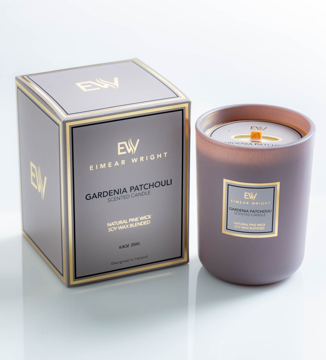 Eimear Wright Gardenia Patchouli Candle 250g - Gallaghers on the Green
